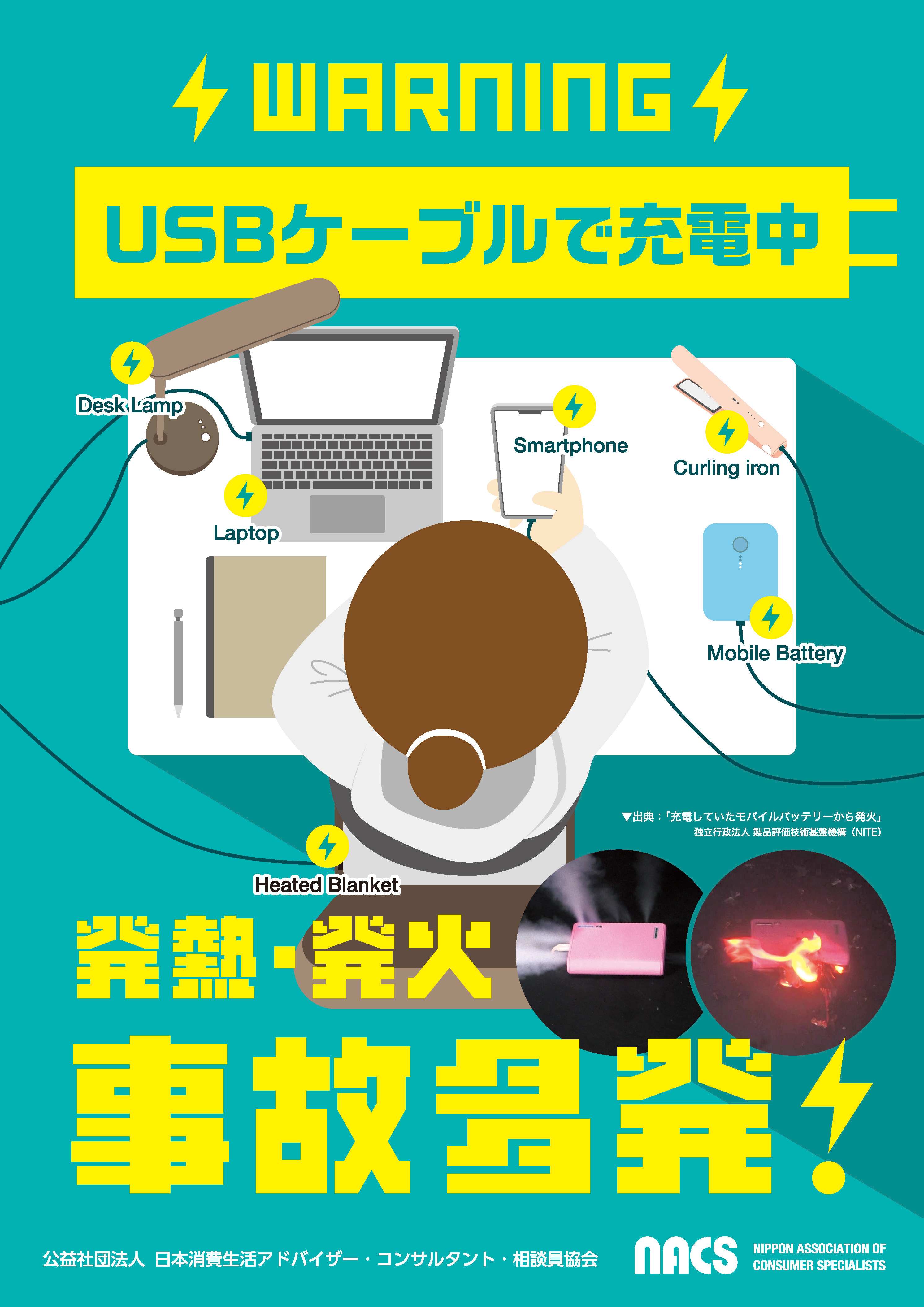 安全な製品の選び方、使い方について学ぼう(USB)